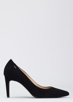Замшеві туфлі Norma J Baker чорного кольору, фото